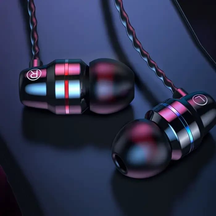 Écouteurs intra-auriculaires filaires portables