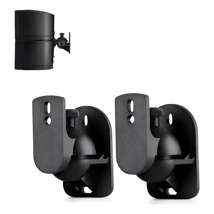 Supports de haut-parleurs muraux réglables