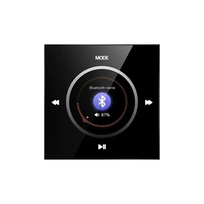 Amplificateur de puissance mural pour audio domestique, mini-stéréo, panneau de contrôle de musique