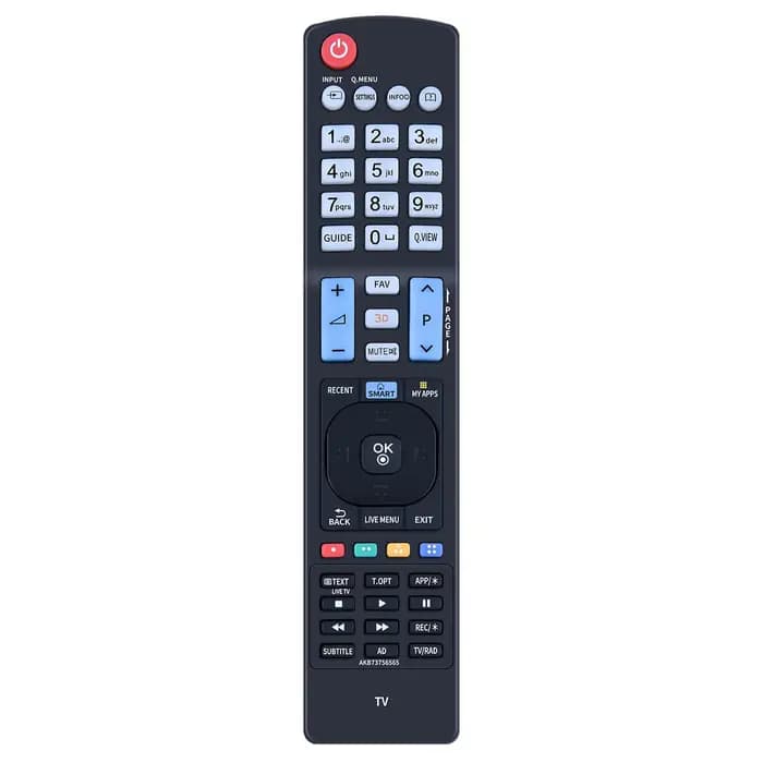 AKB73756565 Télécommande pour LG Smart TV 42LB650V 50LB650V 60LB650V