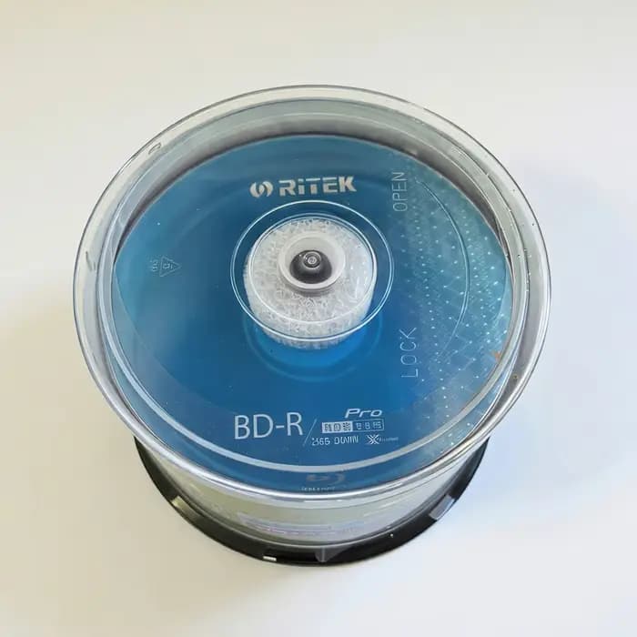 Bluray BD-R 25GB Blue Ray Disque BDR 25G 12X 50PCS/Baril