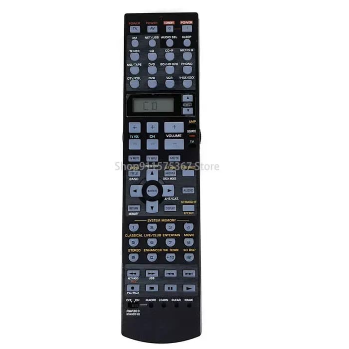 Nouveau RAV369 WK48070 US Télécommande Pour Yamaha TV AV Récepteur RX-V3800 RX-V3800BL