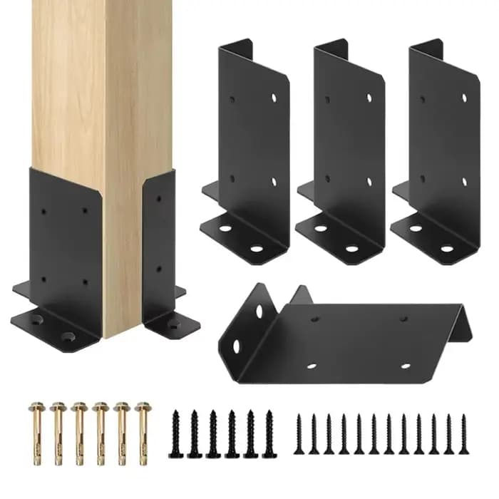 Support de Base de poteau réglable robuste