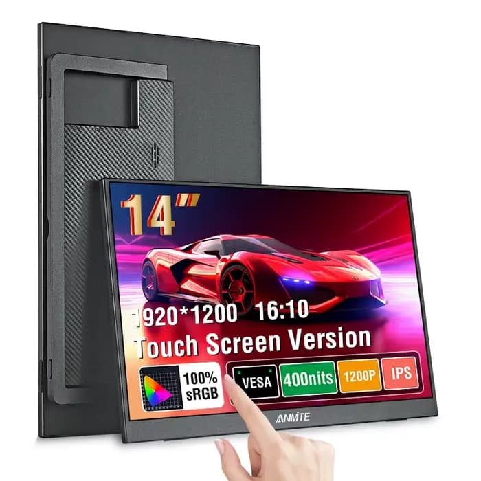 Moniteur tactile portable de 14 pouces