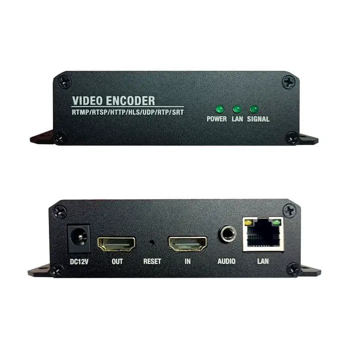 Encodeur HDMI vers IP, sortie vidéo en boucle HD, encodeur vidéo HEVC H.265 H.264, diffusion en dire