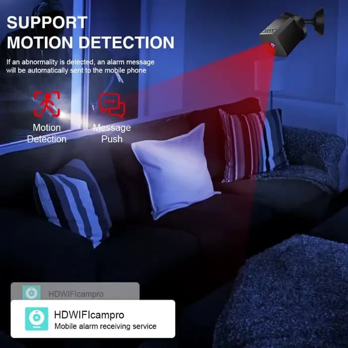 Mini caméra HD 1080P maison petites caméras Wifi sans fil sécurité à domicile