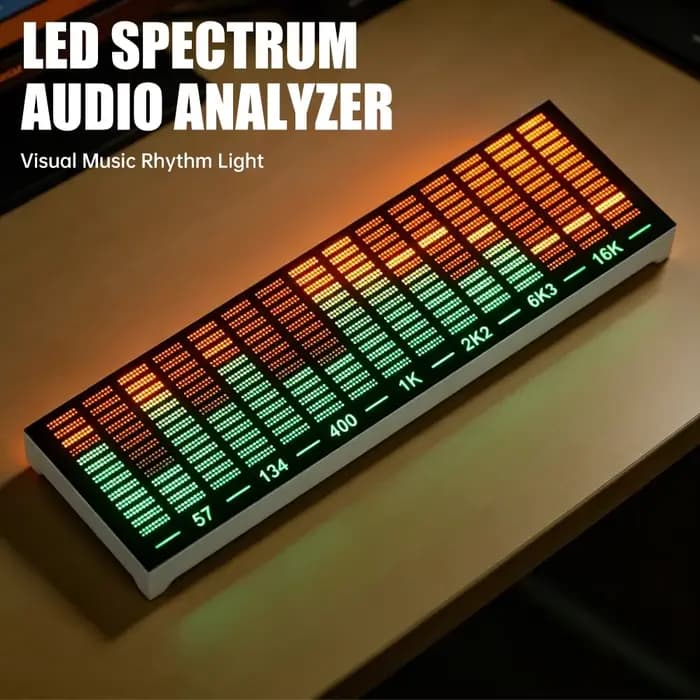 Lampe visualisatrice audio LED à haute sensibilité