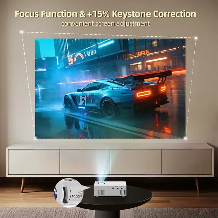 Mini projecteur compact