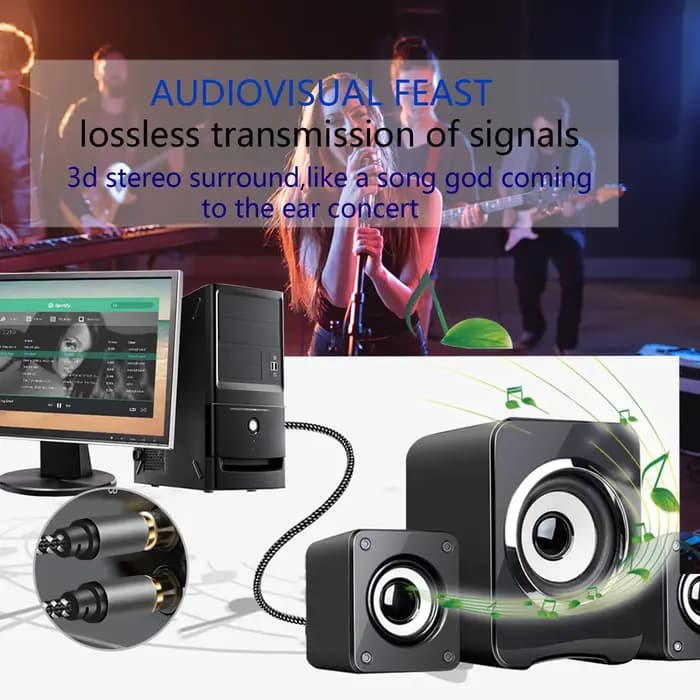 Câble Audio Coaxial numérique S/PDIF RCA mâle vers RCA mâle