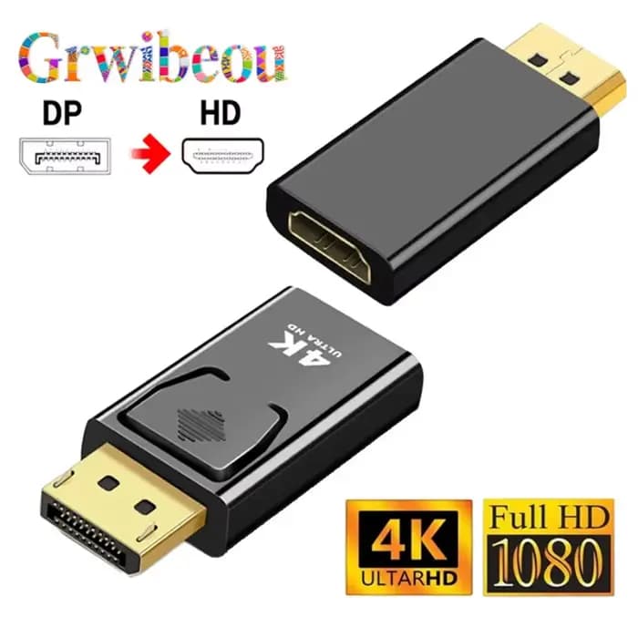 Câble adaptateur 4K DisplayPort vers HDMI