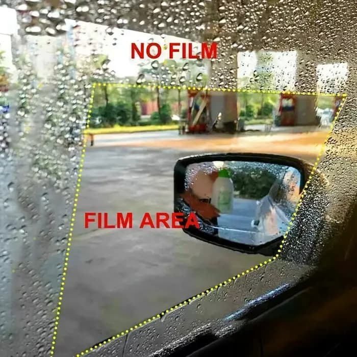 Film de protection pour rétroviseur de voiture