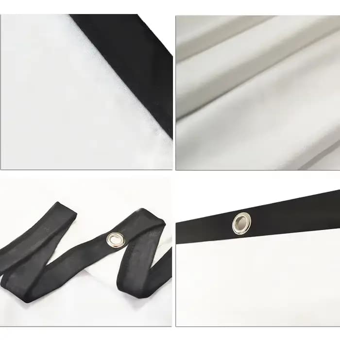 Écran portable Yovanxer pour projecteur 84" 100" 150" 16:9 en polyester