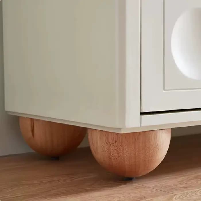 Meuble TV moderne blanc pour salon