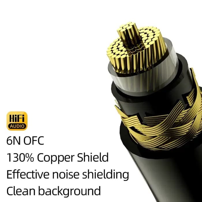 Câble coaxial HiFi RCA