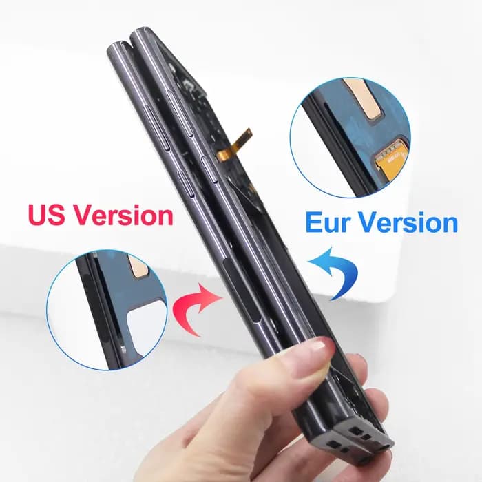 Écran tactile LCD Super AMOLED avec châssis