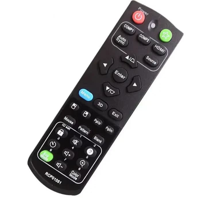Télécommande de remplacement pour projecteur Viewsonic PJD5250 PJD5151 PJD5153 PJD5150 PJD5155 PJD5253 PJD5255 XY-7080