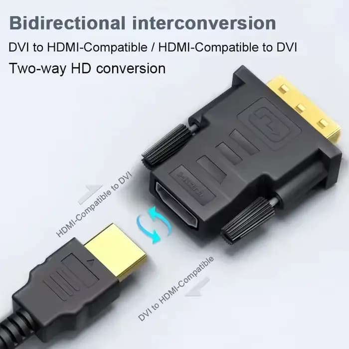 Adaptateur DVI vers HDMI pour PC et budgétaire HDTV