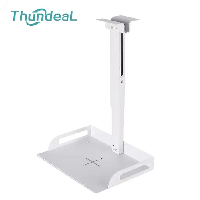 Support de plafond universel extensible ThundeaL pour projecteur et caméra, réglable en hauteur, pou