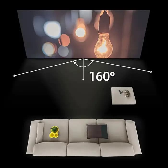 Écran de projecteur Portable 60 72 100 120 133 pouces