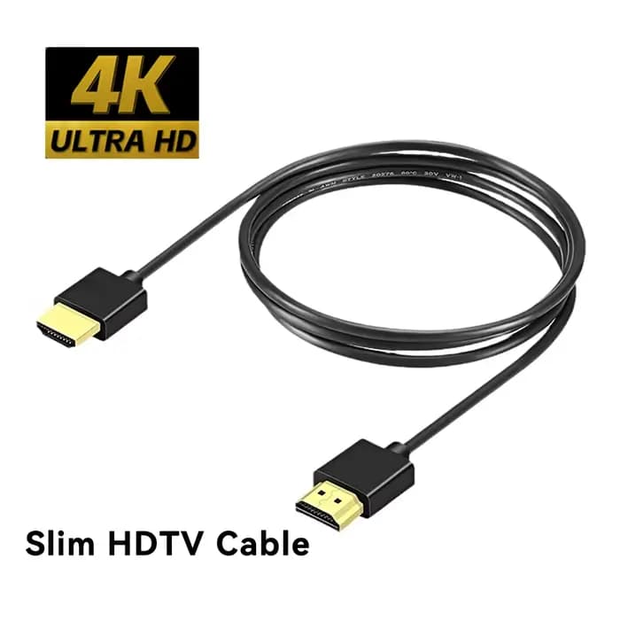 Câble HDTV Ultra mince 4K 60Hz haute vitesse
