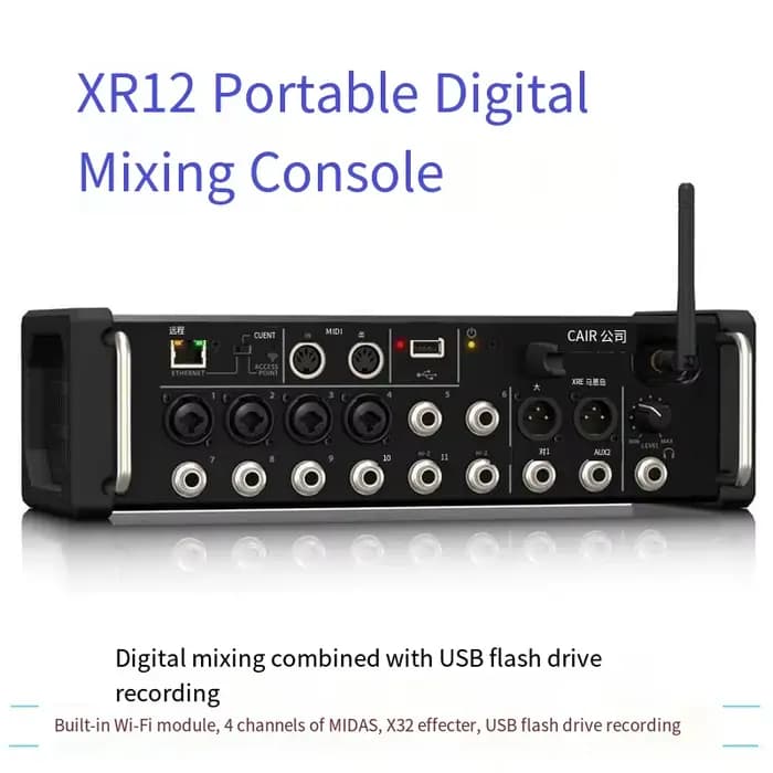 Mélangeur Audio numérique contrôlé par tablette XR18