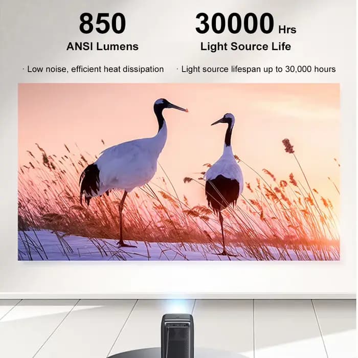 Projecteur Lenovo T100 1080P Full HD prenant en charge le décodage 4K