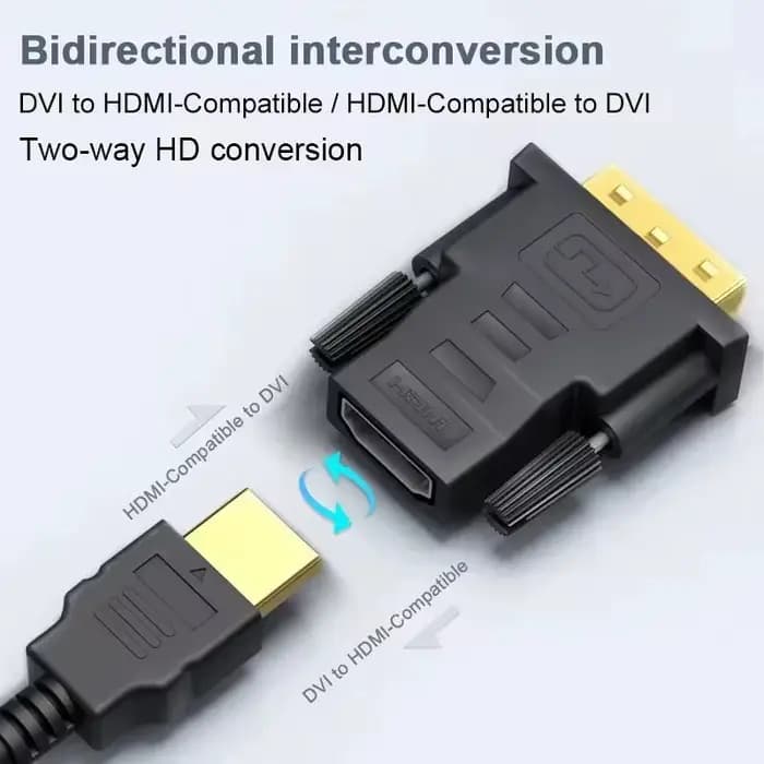 Adaptateur compatible DVI vers HDMI