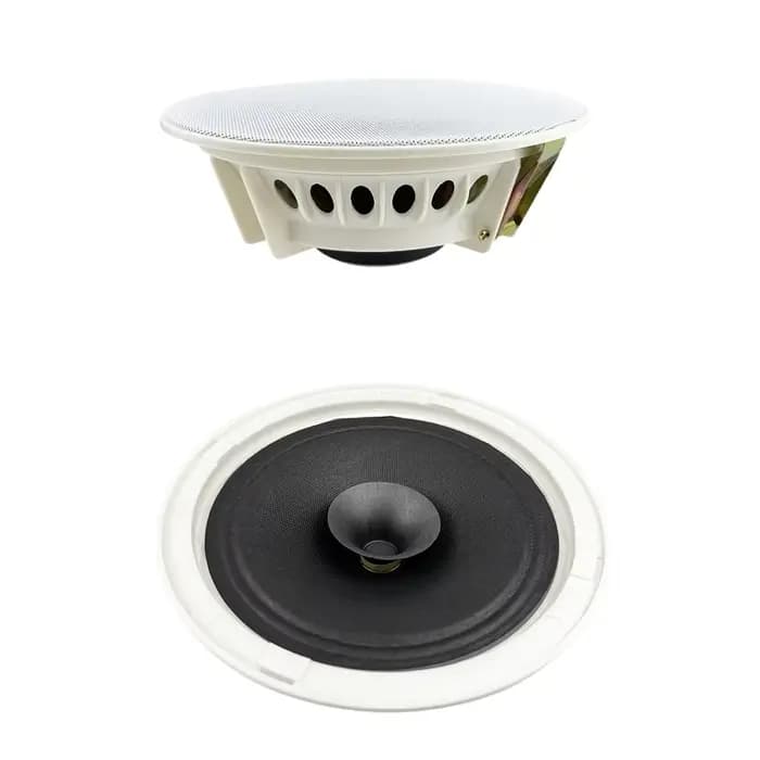 Haut-parleur de plafond sans cadre monté dans le système de musique de fond audio domestique