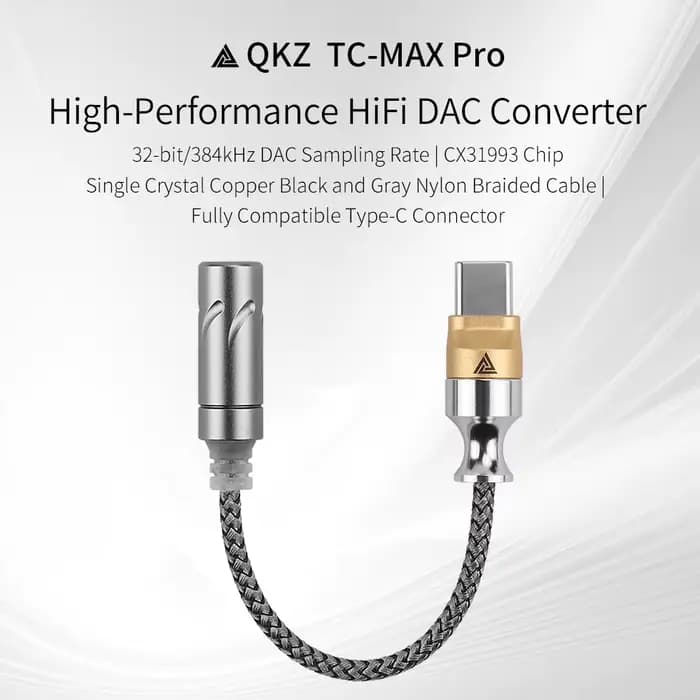 Adaptateur décodeur audio USB Type-C vers 3