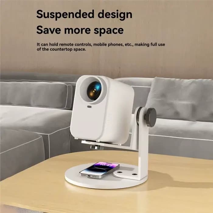 Support de projecteur de bureau pour projecteurs vidéo LCD/DLP-Base de comptoir avec 360 ° Projet de fonctionnalité de