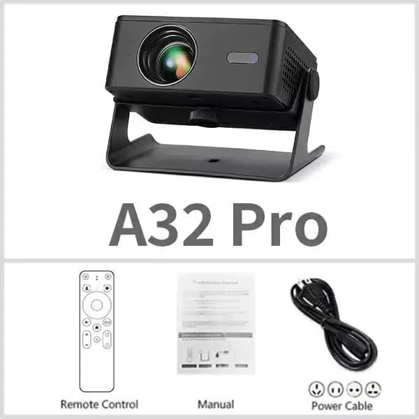 AUN A32 Pro Android 13 projecteur Portable cinéma Home cinéma MINI projecteur LED 3D WIFI pour télép