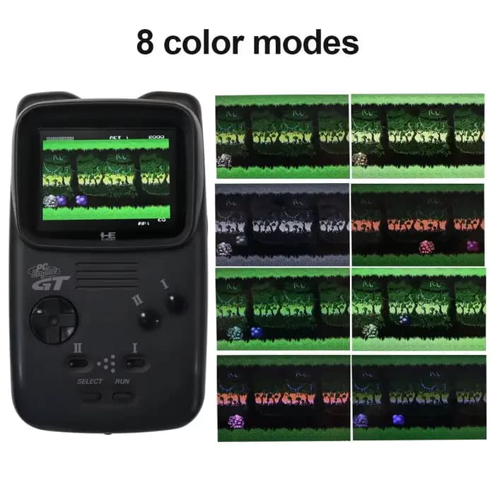 Écran LCD IPS HD 3, 5 pouces 640x480 PCE GT avec carte RGB pour console PC Engine GT avec menu OSD