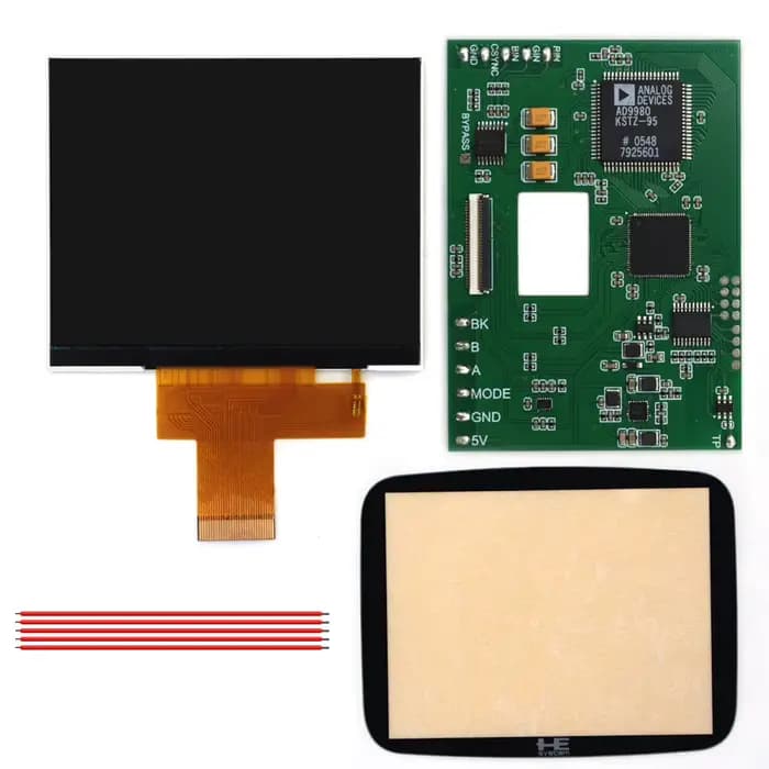 Écran LCD IPS HD 3,5 pouces 640x480 PCE GT avec carte RGB pour console PC Engine GT avec menu OSD et
