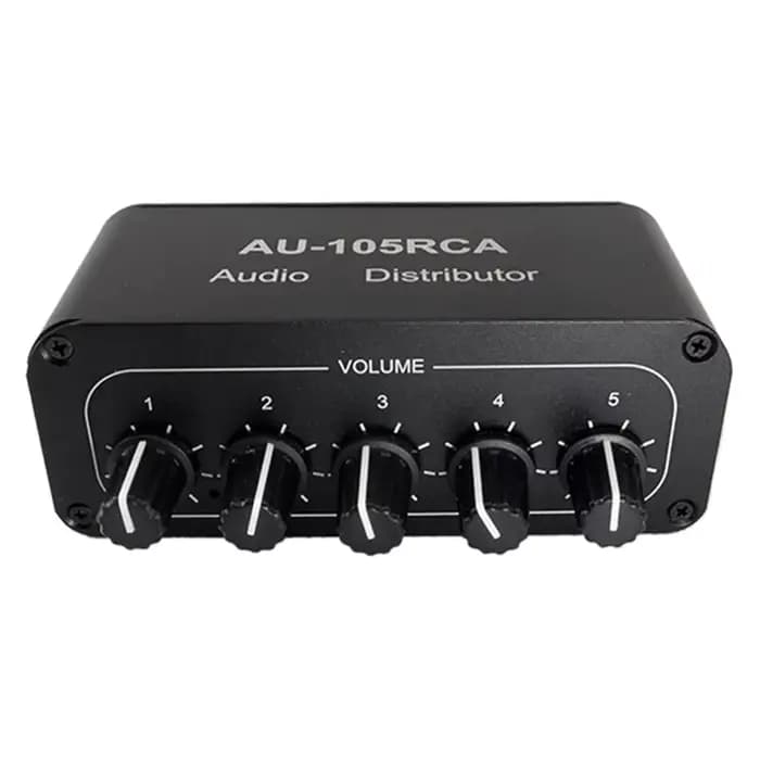 Répartiteur audio stéréo pour amplificateur de puissance