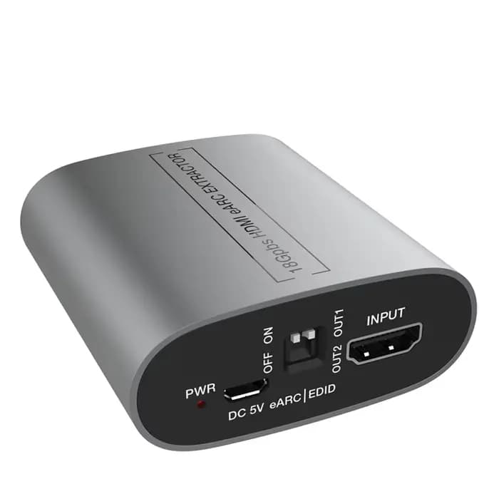 Extracteur audio HDMI EARC 18 Gbps 4K 60Hz