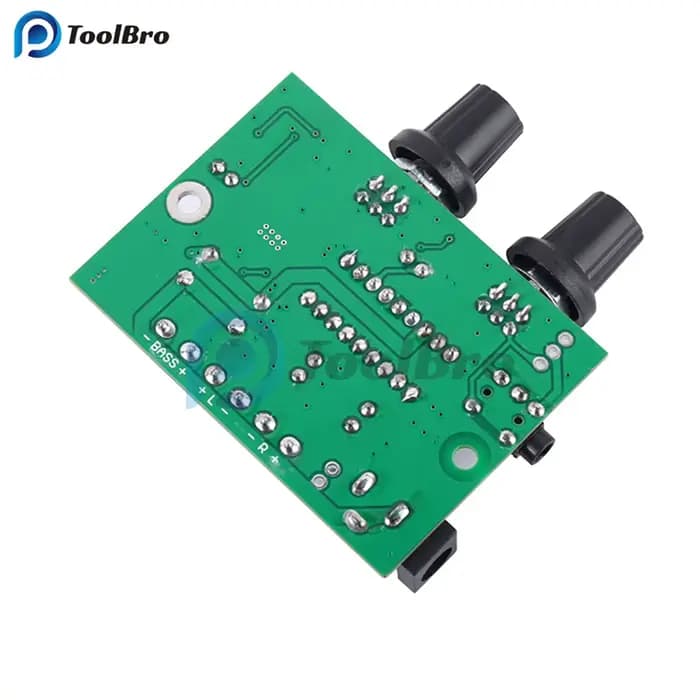 Carte amplificateur de puissance HiFi 2.1 canaux classe D 25W + 6W + 6W DC 6.5-15V