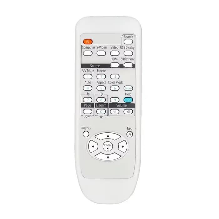 Télécommande compatible pour projecteur Epson pour les modèles 92/3/5/6/905/15/35W D6150 EMP-6010/6100/6110 EB-C30XH/E EB-C45W/C50W