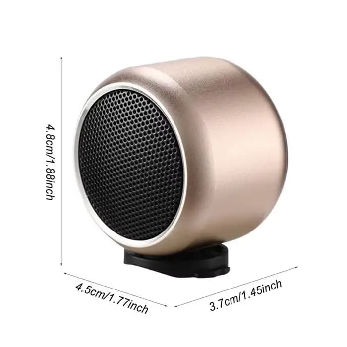 Bluetooth caisson de basses son fort Portable type-c charge pour alpinisme cyclisme Camping noir