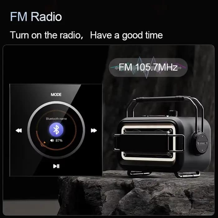 Amplificateur de puissance mural pour audio domestique