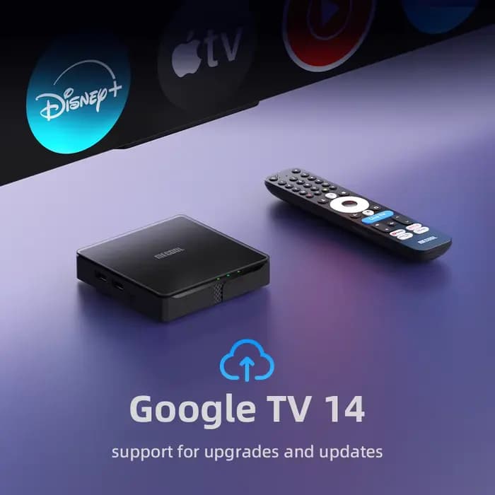 MECOOL Nouvelle Box TV Android MEon1 4K 32GB Netflix Dolby Vision Amlogic Pour Jeux Vidéo à Domicile Version Globale