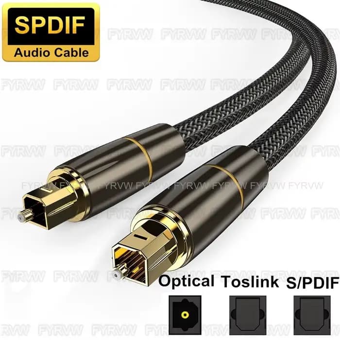 Câble optique SPDIF, cordon Audio numérique