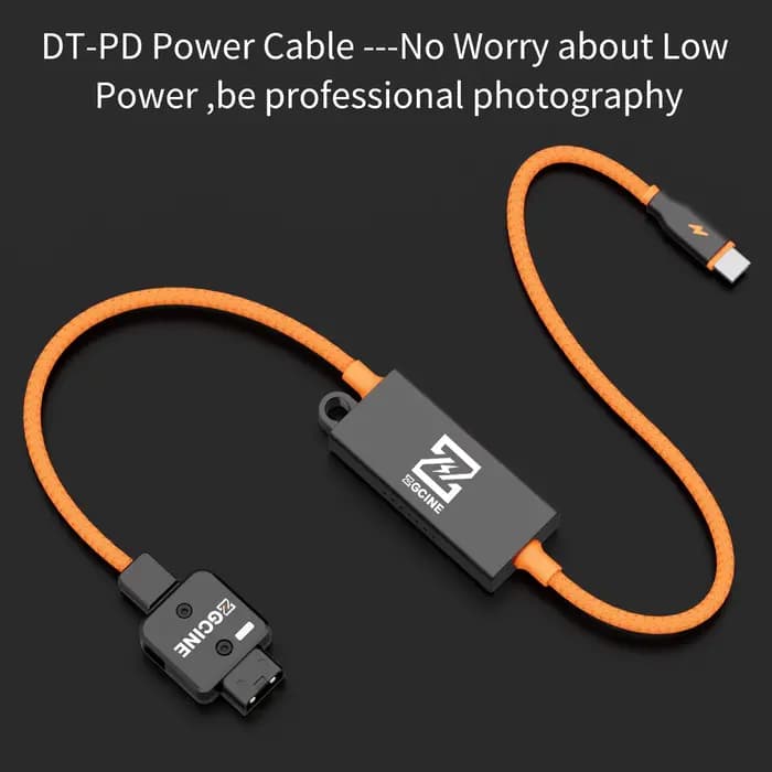 ZGCINE DT-PD Câble d'alimentation D-Tap vers USB-C PD