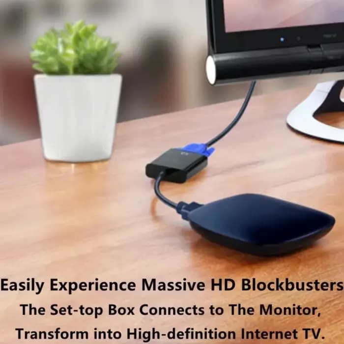 Câble adaptateur HDMI vers VGA 1080P