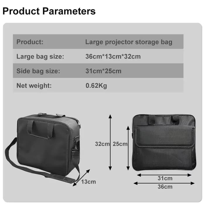 Sac de rangement pour projecteur TouYinger Q12 Q13 Series