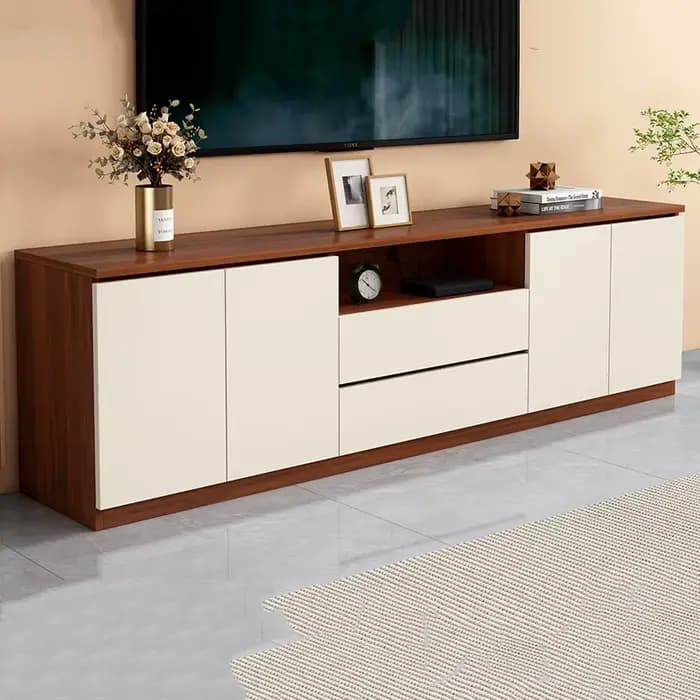 Beauté moderne meuble Tv Vintage luxe Premium avec rangement