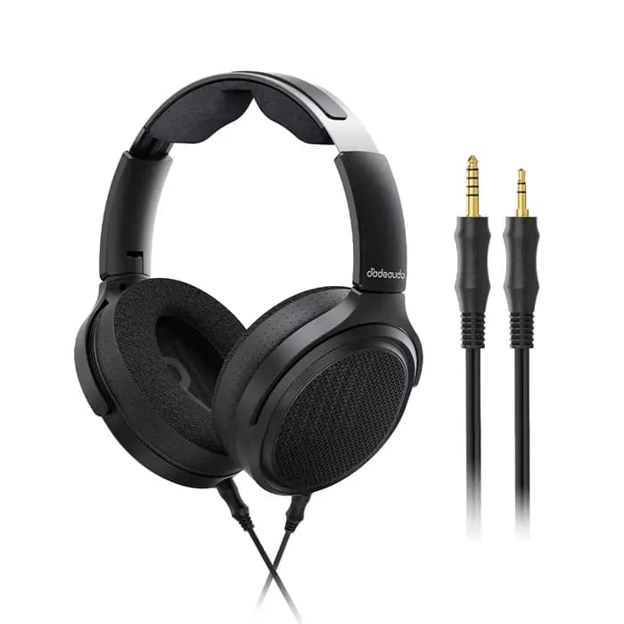 Casque audio magnétique planaire FiiO JT7 avec un design de transducteur planaire de 95x86 mm, un ba