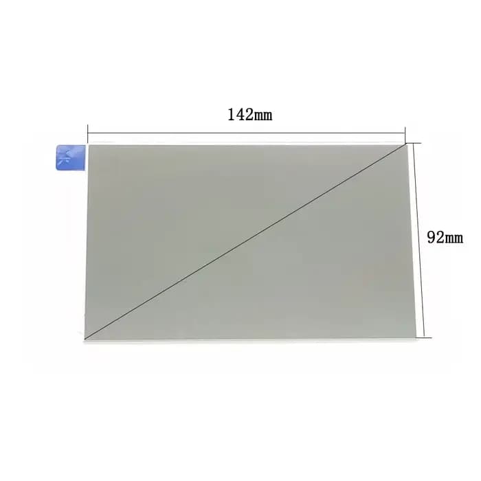 Film polarisant pour projecteur LCD 142x92/119x74mm