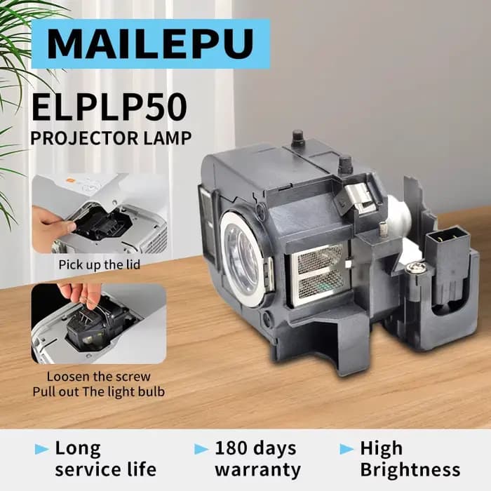A + qualité Mailepu remplacement lampe de projecteur ampoule
