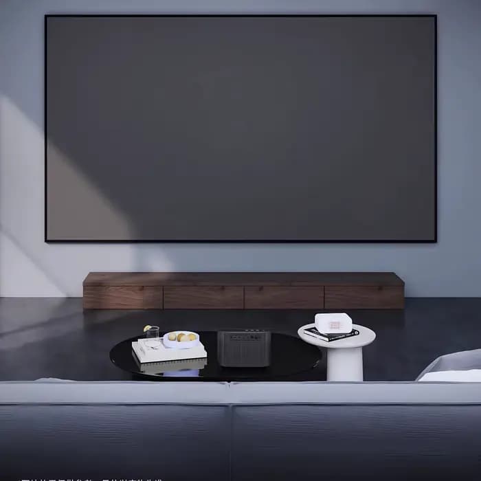 Écran Fresnel ALR 8K de 150' de qualité supérieure pour projecteurs standard/longue portée pour projection en home cinéma avec rejet de la lumière ambiante