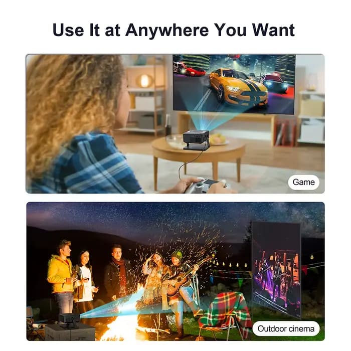 Projecteur vidéo 4K HA109 500 ANSI lumens